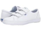 Keds Tiebreak Leather (white) Women's Hook And Loop Shoes