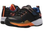 Skechers Kids Clear Track Lunar Shift 97606l (little Kid/big Kid) (black/blue/orange) Boy's Shoes