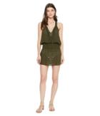 Becca By Rebecca Virtue Globe Trotter Dress Cover-up (bay Leaf) Women's Swimwear