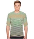 Missoni Oversized Pima Cotton T-shirt (green) Men's T Shirt