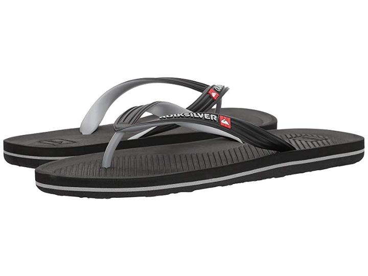 Quiksilver Haleiwa (black/grey/black 2) Men's Sandals