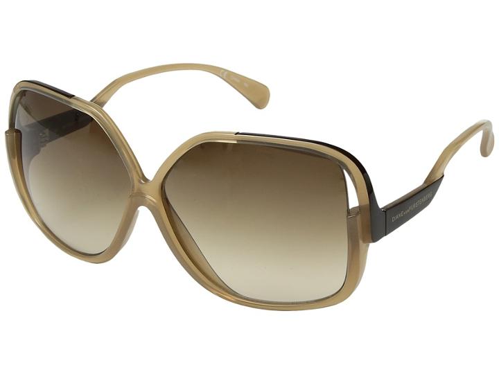 Diane Von Furstenberg Jayda (whiskey) Fashion Sunglasses