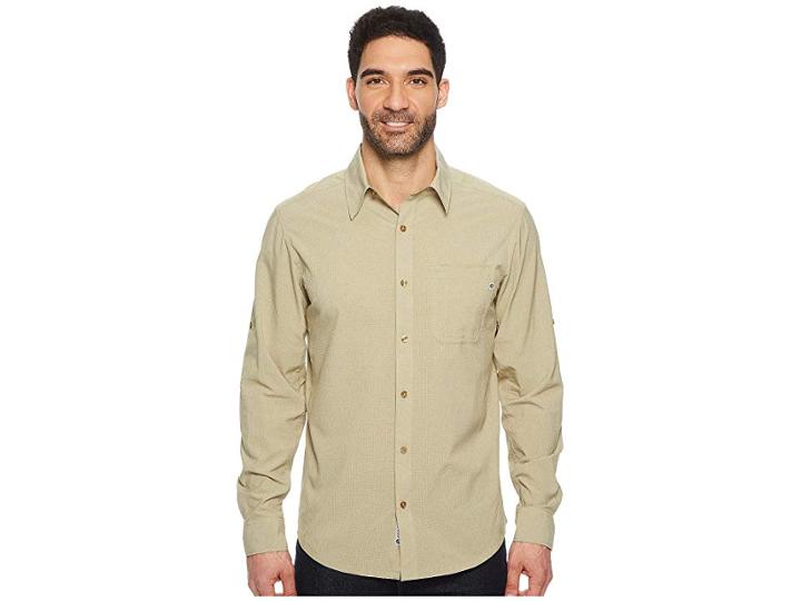 Marmot Windshear Long Sleeve (light Khaki) Men's Clothing