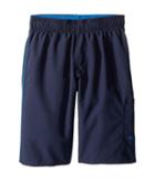 Speedo Kids Marina Volley Shorts (little Kids/big Kids) (washed Navy) Boy's Swimwear