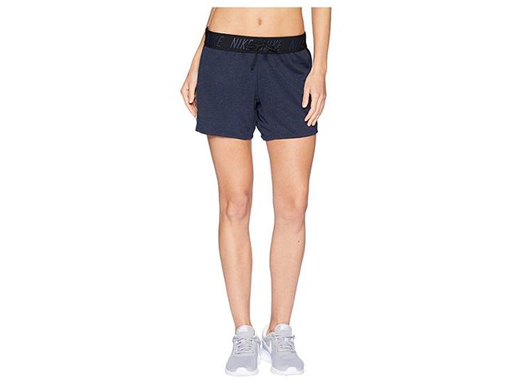 Nike Flex Attack Training Short (obsidian/heather/black) Women's Shorts