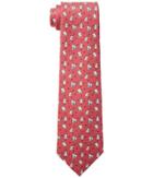 Etro Elephant Print Tie (red) Ties