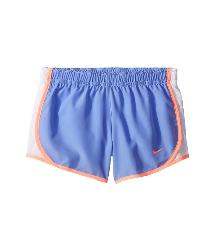 Nike Kids Dry Tempo Running Short (little Kids/big Kids) (royal Pulse/white/crimson Pulse) Girl's Shorts