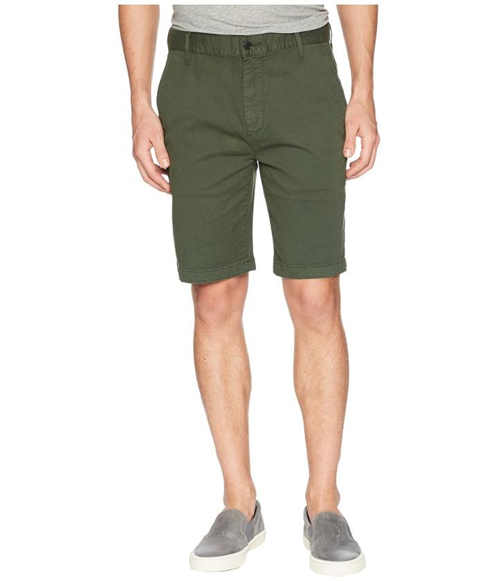 7 For All Mankind The Chino Twill Shorts (olive) Men's Shorts