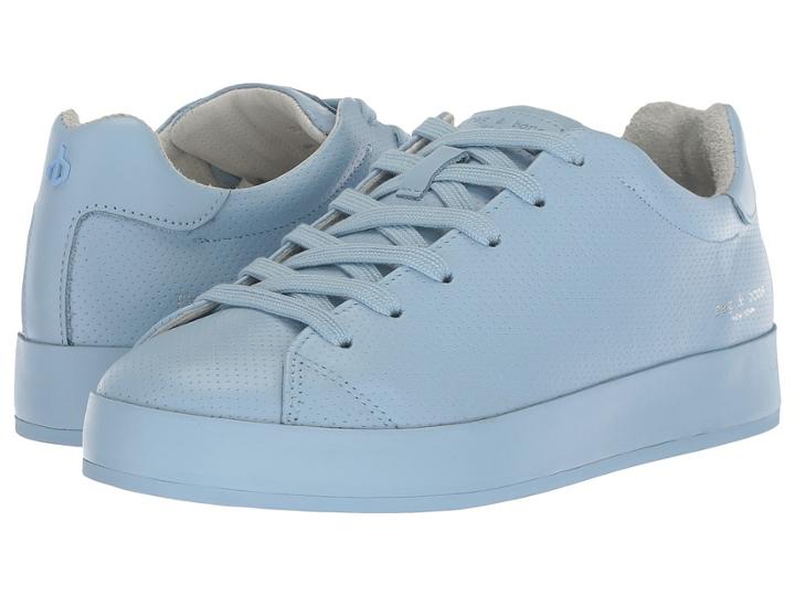 Rag & Bone Rb1 Low (chambray Perforated) Women's Shoes