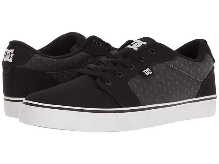 Dc Anvil Tx Se (black/polka Dot) Men's Shoes