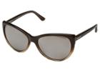 Guess Gu7427 (shiny Light Brown/brown Mirror) Fashion Sunglasses