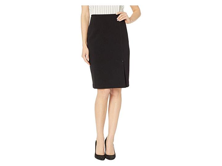 Calvin Klein Scuba Crepe Skirt (black) Women's Skirt