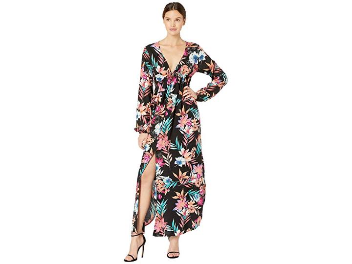Rip Curl Sundrenched Maxi Dress (black) Women's Dress