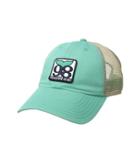 Vineyard Vines Low Pro Decon 98 Patch Trucker (capri Blue) Caps