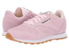 Reebok Kids Classic Leather Pastels (big Kid) (porcelain Pink) Kid's Shoes