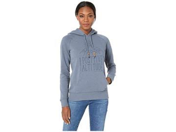 Tentree Altitude Hoodie (blue Mirage) Women's Sweatshirt