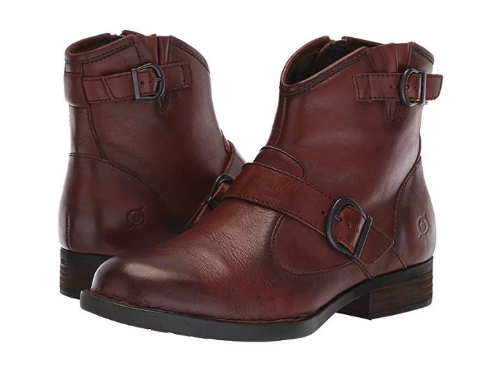 Born Regis (brown Full Grain) Women's Pull-on Boots