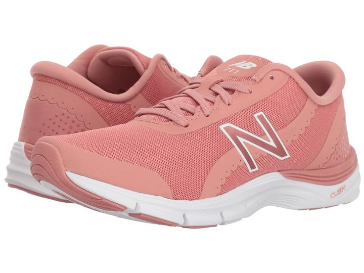 New Balance Wx711v3 (dusted Peach/white) Women's Cross Training Shoes