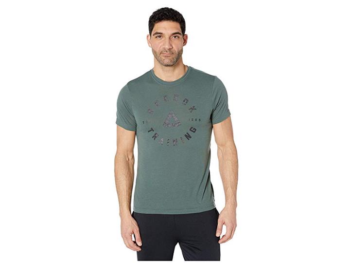 Reebok Gs Training Speedwick Tee (chalk Green) Men's T Shirt