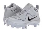 Nike Kids Trout Pro Mcs Baseball Cleat (toddler/little Kid/big Kid) (wolf Grey/black/cool Grey/dark Grey) Boys Shoes