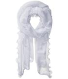 Collection Xiix Sheer Knit Evening Wrap (white) Scarves