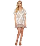 Show Me Your Mumu Kylie Mini Dress (flower Shower Gauze) Women's Dress