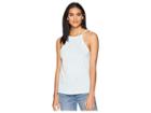 Hurley Dri-fit Solid Ringer Tank (igloo Heather) Women's Sleeveless
