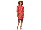 Lauren Ralph Lauren Floral-print Twill Shirtdress (red Multi) Women's Dress