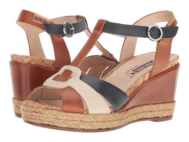 Pikolinos Mojacar W7r-5802 (brandy) Women's Toe Open Shoes