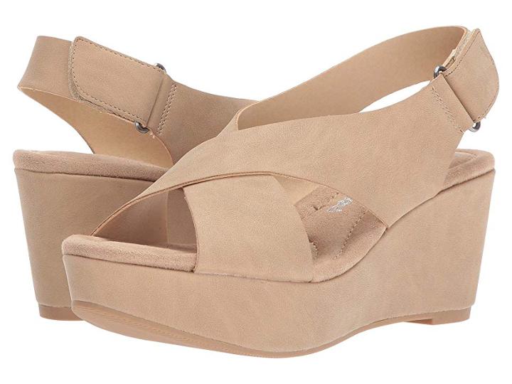 Dirty Laundry Dl Daydream Wedge Sandal (nude) Women's Sandals