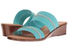 Italian Shoemakers 5815s8 (turquoise) Women's Shoes