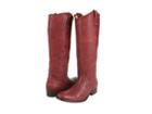 Frye Melissa Button (wine (antique Soft Full Grain Leather)) Cowboy Boots