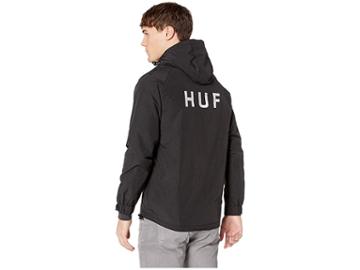 Huf Standard Shell Jacket (black) Men's Coat