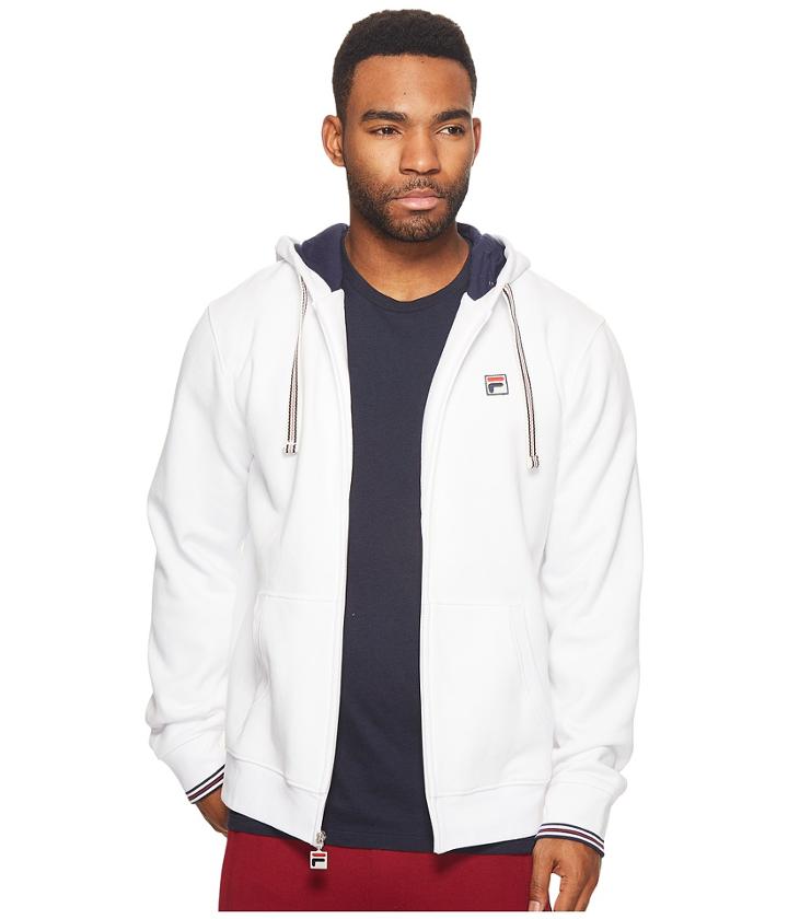 Fila Tenconi Hoodie (white/navy) Men's Sweatshirt