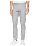 Calvin Klein Five-pocket Micro Herringbone Pants (pure Gray) Men's Casual Pants