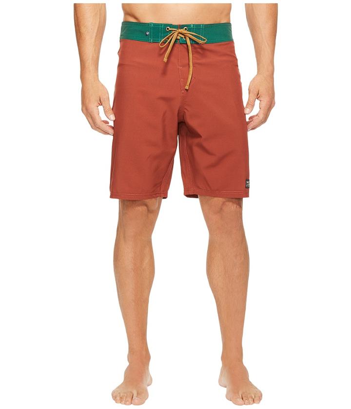 United By Blue Classic Trailblaze Boardshorts (orange) Men's Swimwear