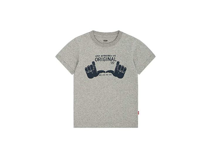 Levi's(r) Kids Graphic Tee (toddler) (marled Grey) Boy's T Shirt
