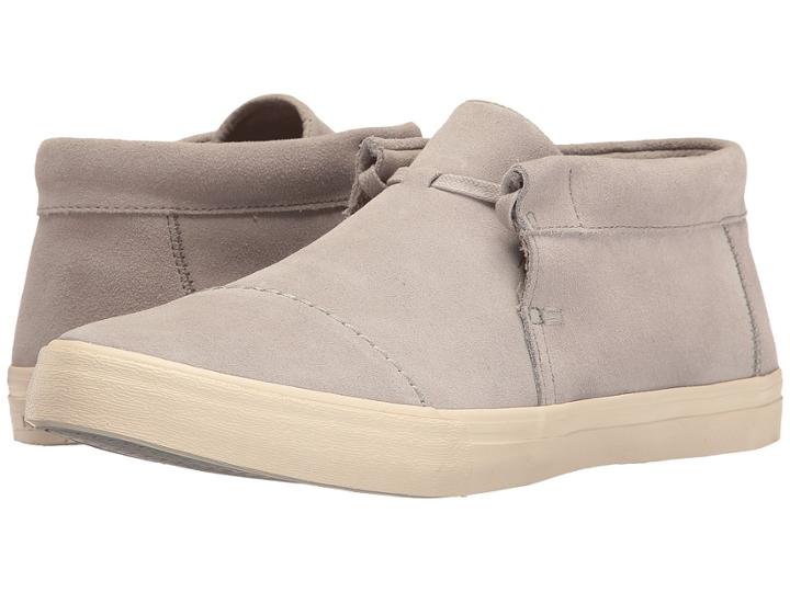 Toms Emerson Mid Sneaker (drizzle Grey Suede) Men's Shoes