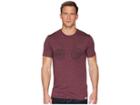 Tentree Elms T-shirt (burgundy) Men's Clothing