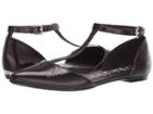 Calvin Klein Ghita Flat (eggplant Paper Patent/clear Lucite) Women's Dress Flat Shoes