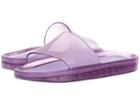 Mini Melissa Mel Beach Slide (little Kid/big Kid) (lilac Summer) Girls Shoes