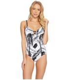 Seafolly Palm Beach Maillot (black) Women's Swimsuits One Piece