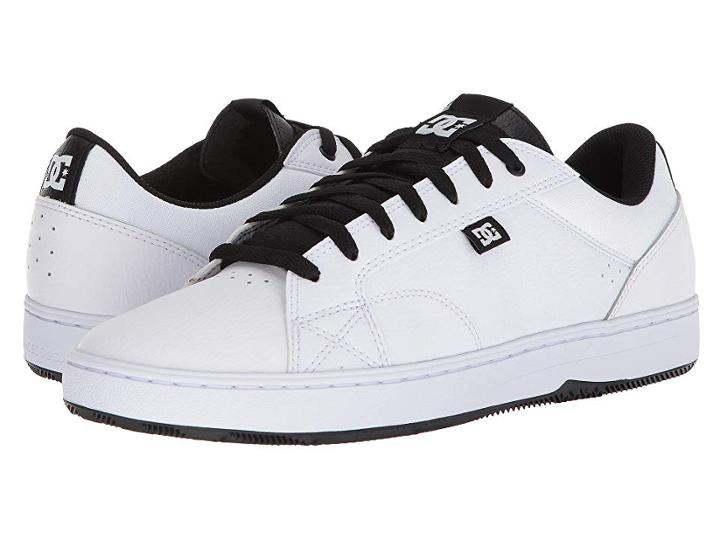 Dc Astor (white/white/black) Men's Skate Shoes