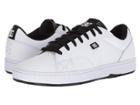 Dc Astor (white/white/black) Men's Skate Shoes