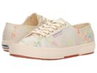 Superga 2750 Satinjacquardflowerw (floral Multi) Women's Lace Up Casual Shoes