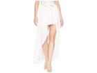 Jack By Bb Dakota Beatrice Wrap Skirt (bright White) Women's Skirt