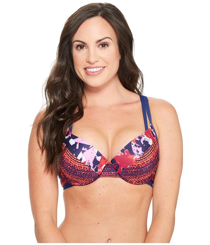 Lole Kapiti D-cup Top (dark Spectrum Morning) Women's Swimwear