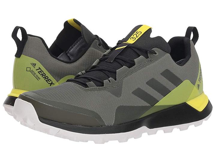 Adidas Outdoor Terrex Cmtk Gtx(r) (base Green/night Cargo/shock Yellow) Men's Running Shoes