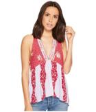 Free People Dream Darlin Tank Top (raspberry) Women's Sleeveless