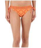 Prana Saba Bottom (neon Orange Sundial) Women's Swimwear
